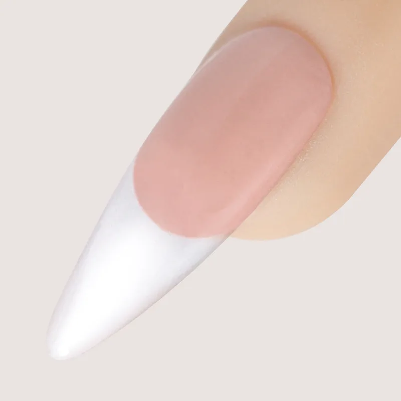 XXX Pink Acrylic Nail Powder, Medium Translucent Pink, 45g manufacturer shade swatch for XXX Pink