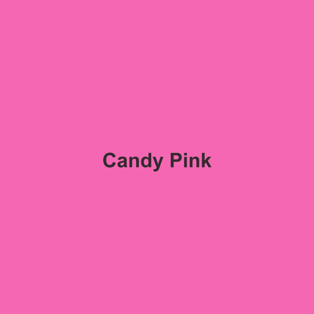 #F467B1 solid color swatch labeled Candy Pink
