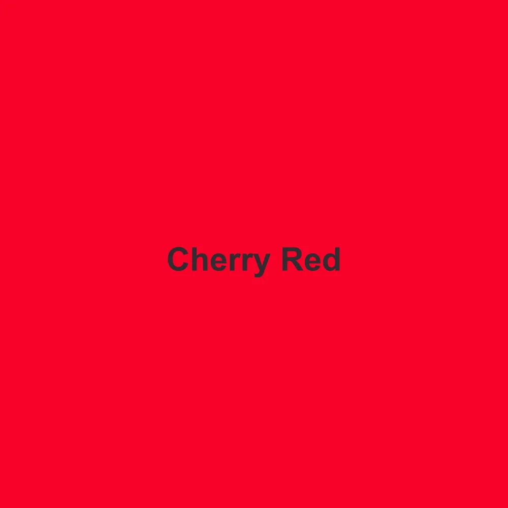 Cherry Red #F7022A