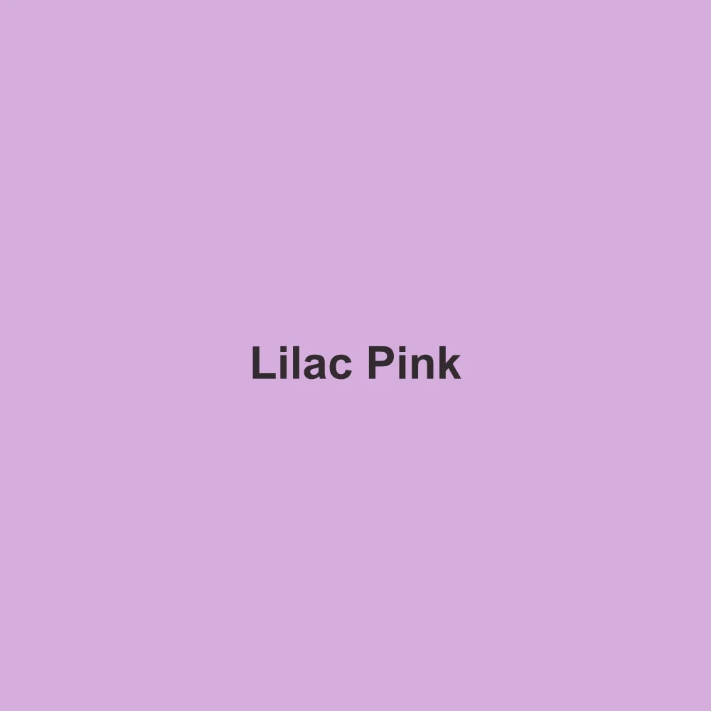 #D6AEDD solid color swatch labeled Lilac Pink