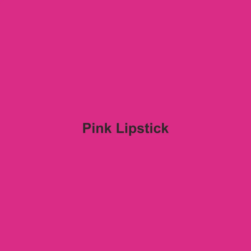 #D92C86 solid color swatch labeled Pink Lipstick