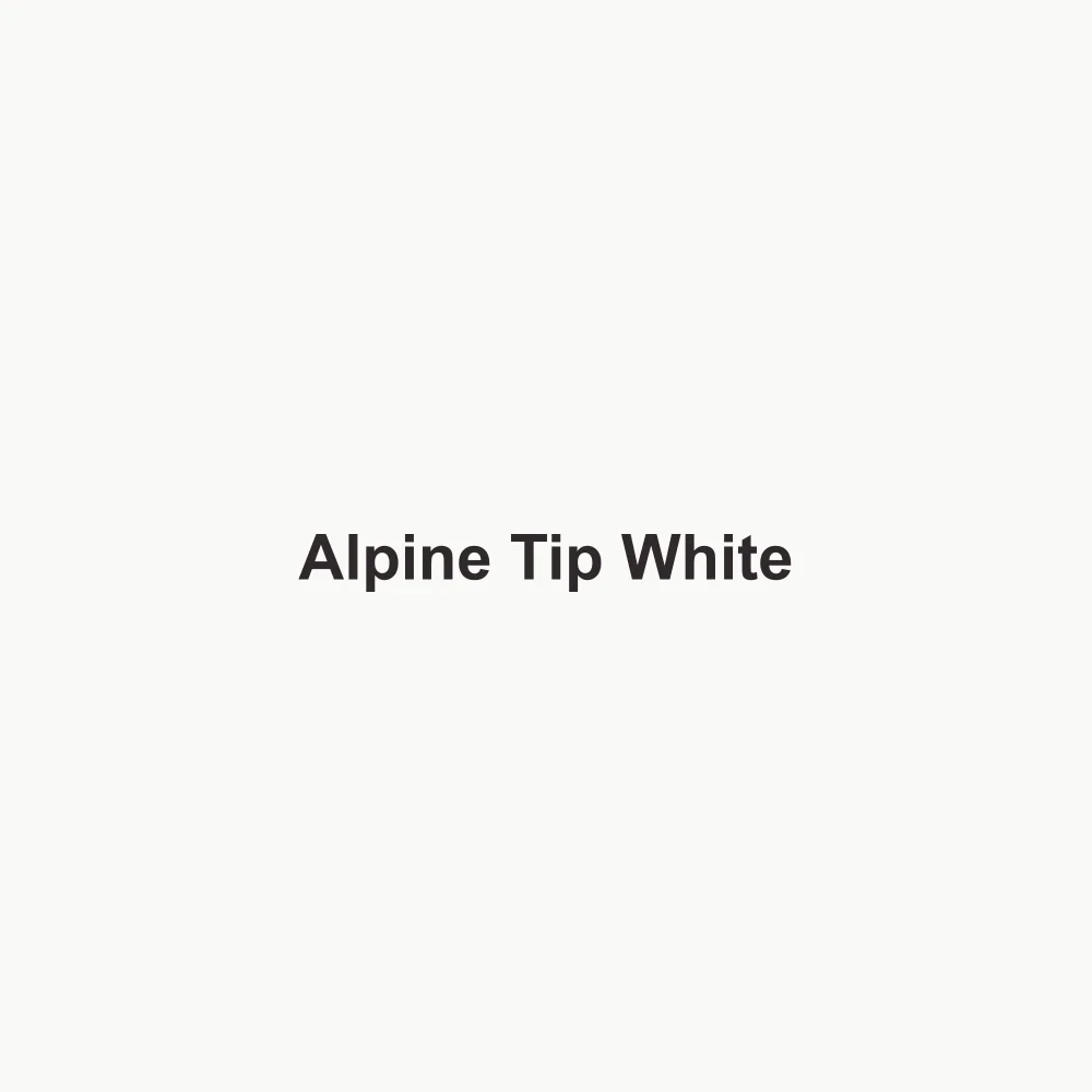 Alpine Tip White #F9F9F7
