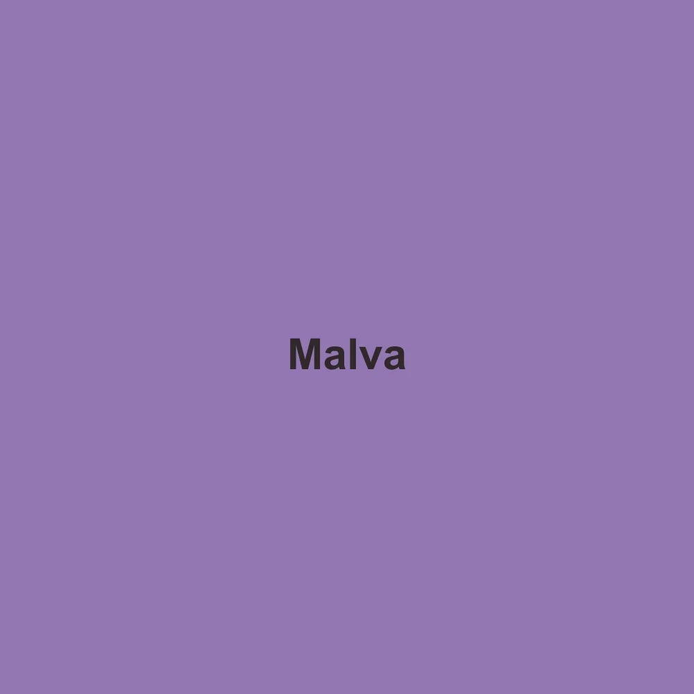 #9277B3 solid color swatch labeled Malva