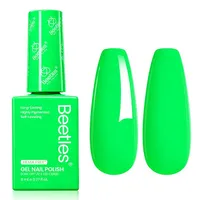 Beetles Neon Green Gel Polish