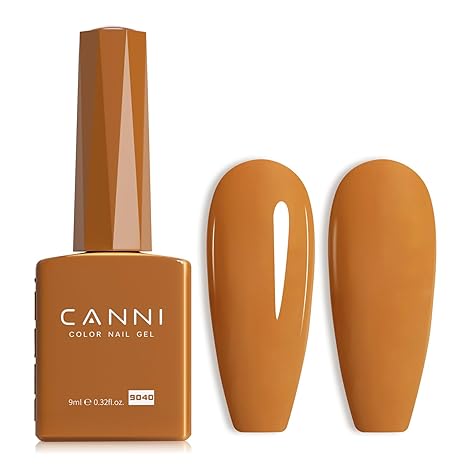 CANNI Brown Gel Nail Polish