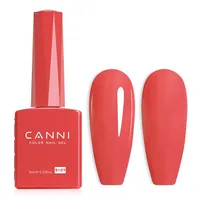 CANNI Orange Red Gel Polish
