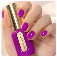 Double Rhythm Neon Purple Gel Polish