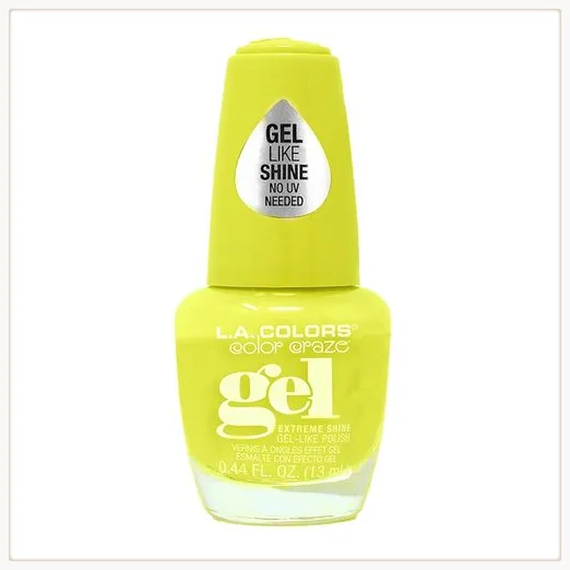 L.A. Colors Creamy Enamel - Neon Yellow by L.A. Colors