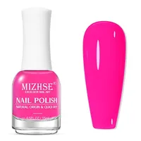MIZHSE Quick Dry Hot Pink Nail Polish