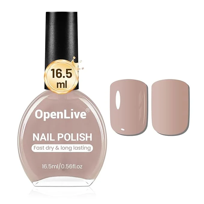 OpenLive Light Brown Nail Polish
