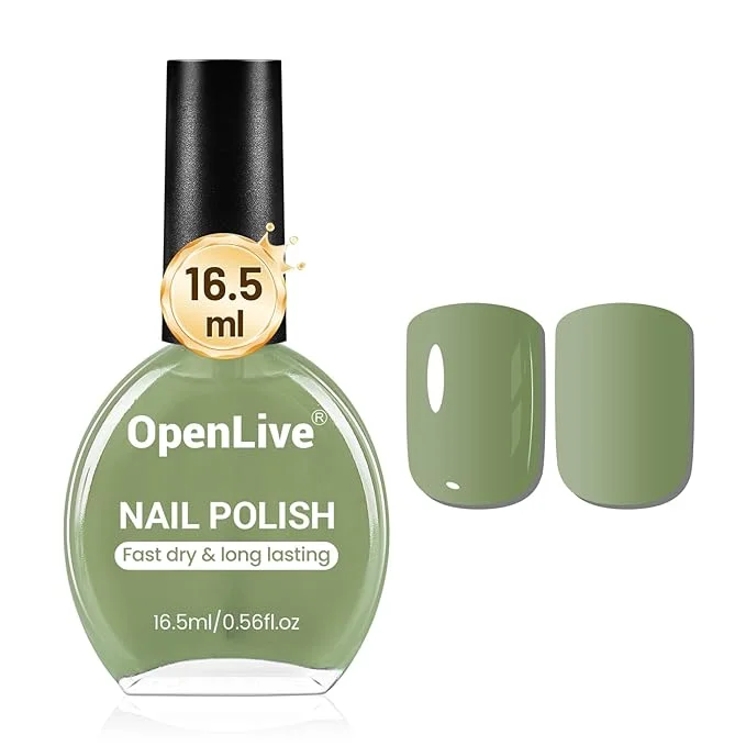 OpenLive Sage Green Nail Polish