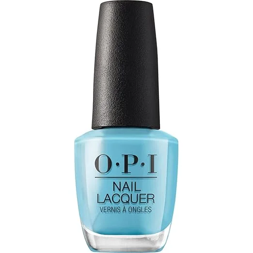 OPI Nail Lacquer, Can't Find My Czechbook product photo illustrating Robin's Egg Blue nail color